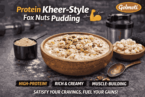 Protein-Kheer-Style Fox-Nuts-Pudding