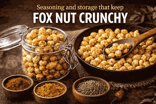 how-to-roast-fox-nuts-at-home