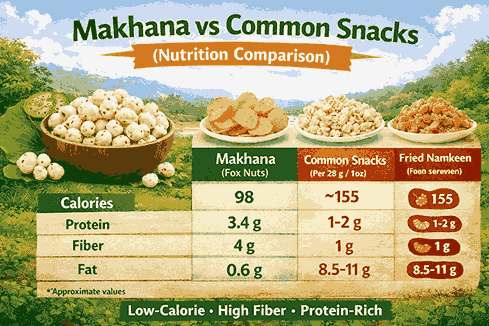 makhana-for-belly-fat-loss