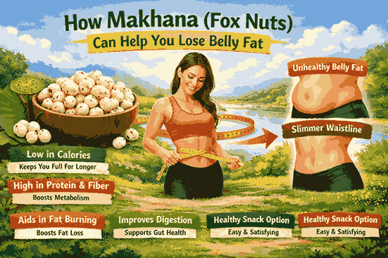makhana-for-belly-fat-loss